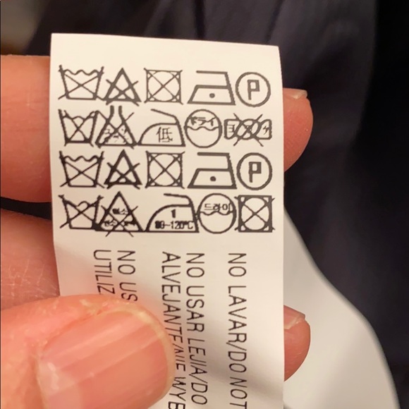 Zara jacket with faux leather collar and cuffing. - Picture 10 of 10